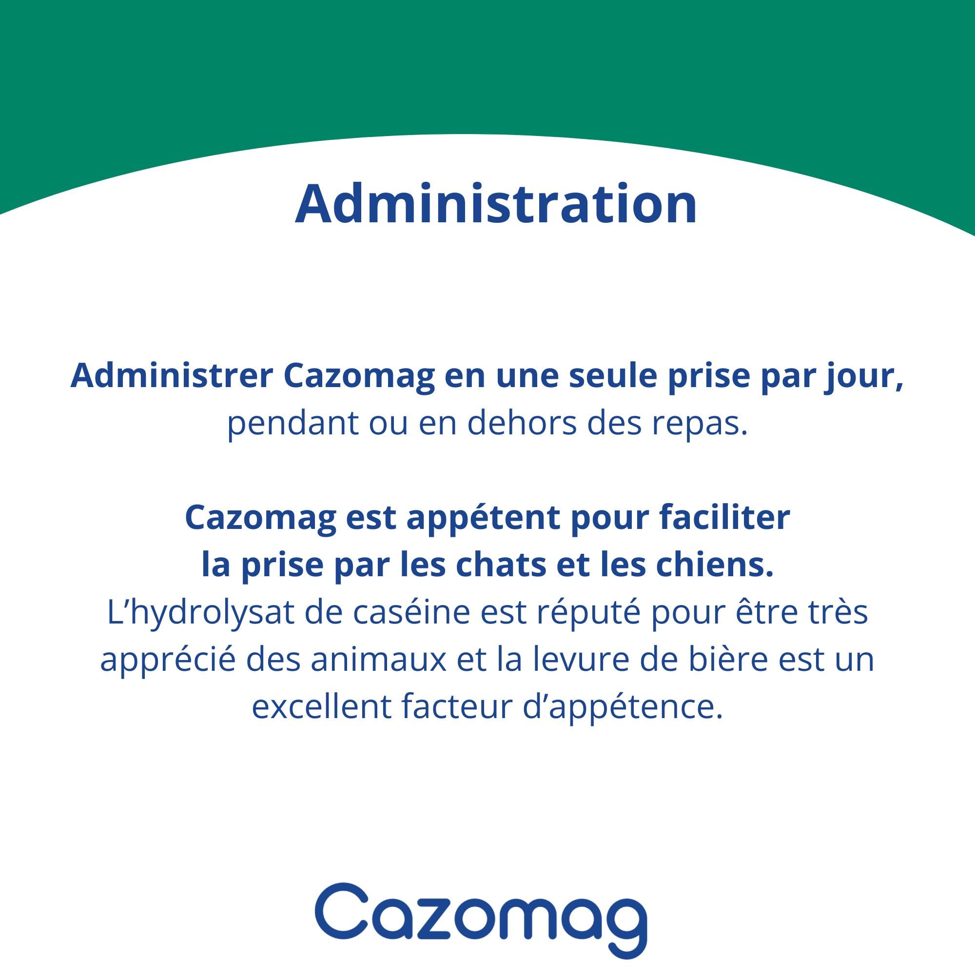 Anidev Cazomag 450 - Suplemento calmante para perros (30 comprimidos apetitos) | Ingredientes Naturales para Fomentar la Calma - Apoyo en Períodos Duros: Viajes, Soledad, Cohabitación, Mudanza