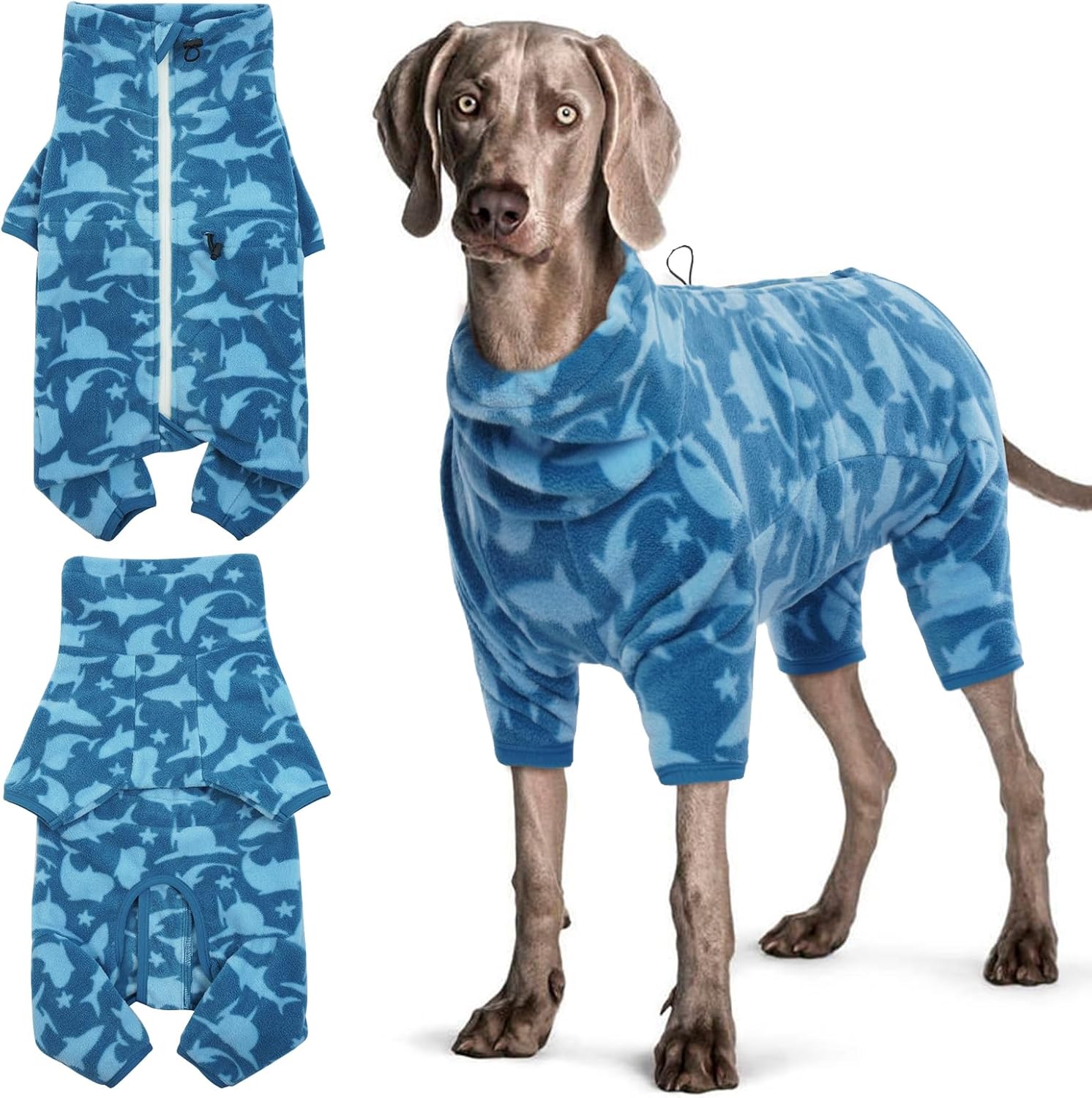 Hjyokuso Hundemantel Winter, Hundejacke, Weicher Fleece Hundepullover FüR Kleine MittelgroßE