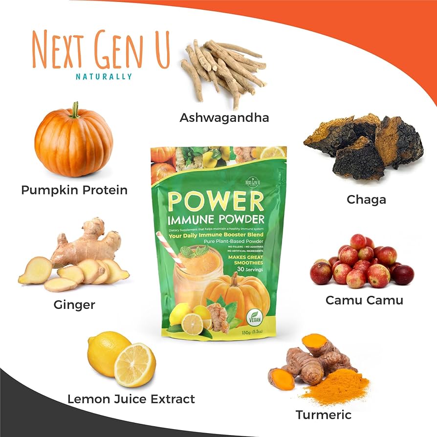 Amazon.com : Immune Support - Supplement Powder 150g - Superfood