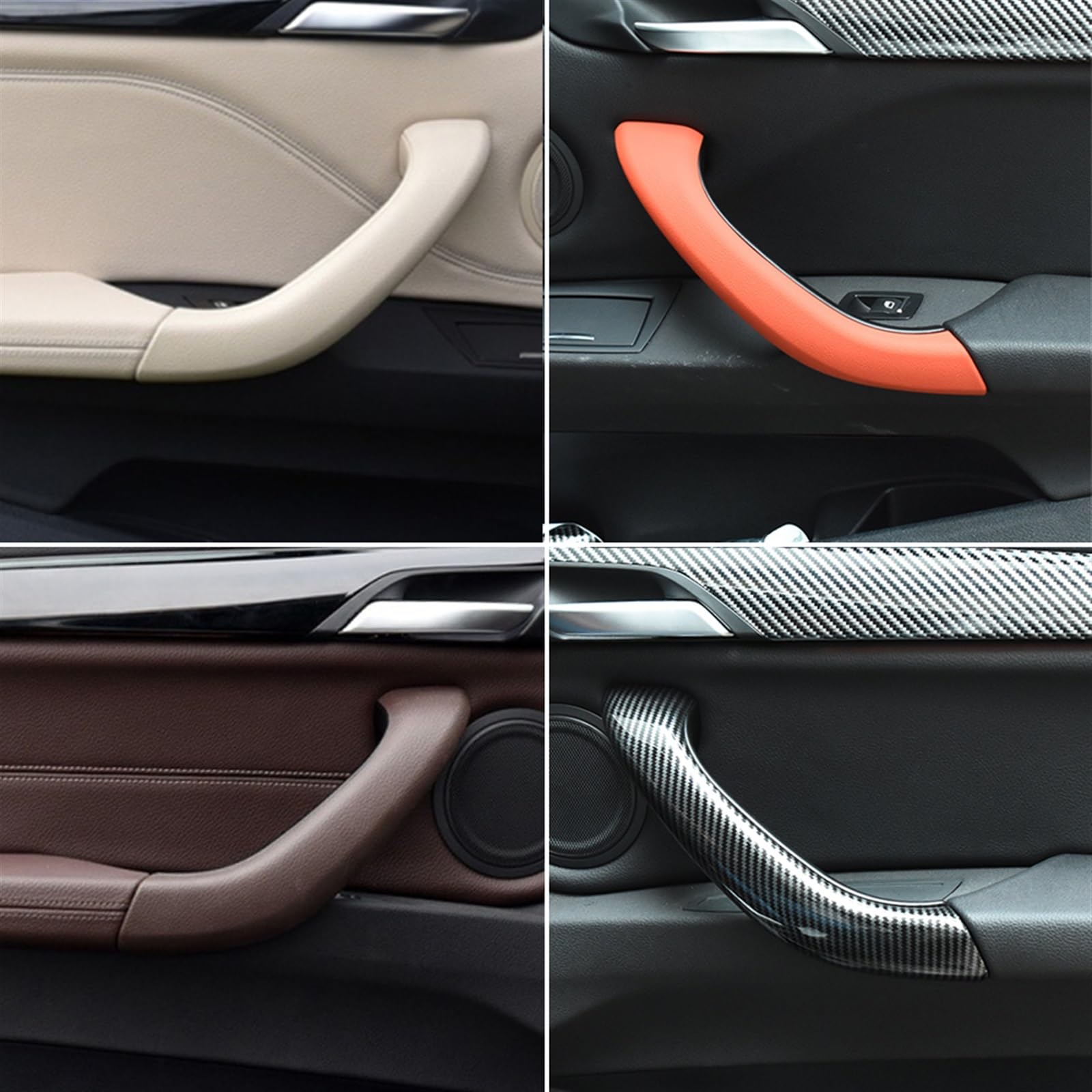 Cover Maniglia Interna Per BMW X1 X2 F48 F49 F39 2016-2020 – Sinistra/destra, In PC E ABS, Varie Finiture