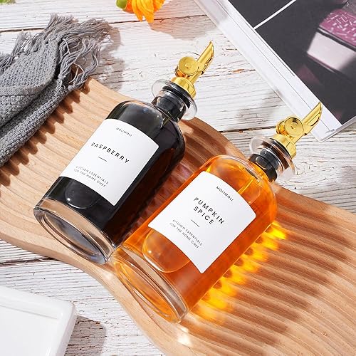 Miniatura 96 de Molimoli Botella dispensadora de aceite de oliva para cocina, dispensador de aceite con vertedor pesado, dispensador de botellas de vidrio