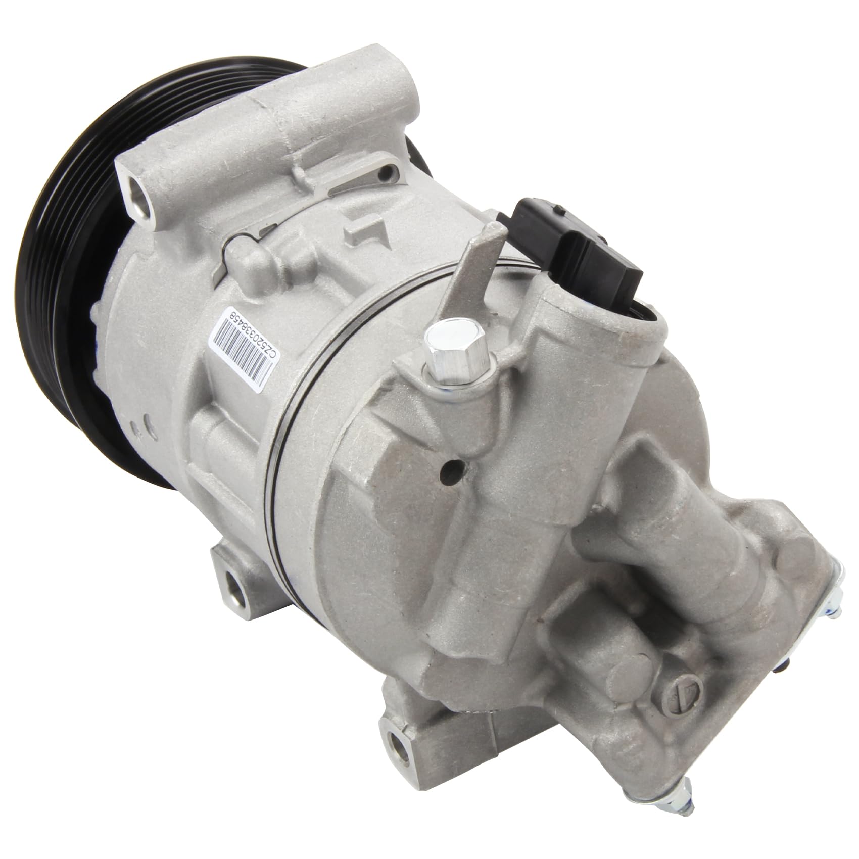 DOCAS Compresor de aire acondicionado 6453WF 9659875480 compatible para Citroën Berlingo B9 C4 I II DS4 DS5 Peugeot 308 3008 5008 RCZ Partner