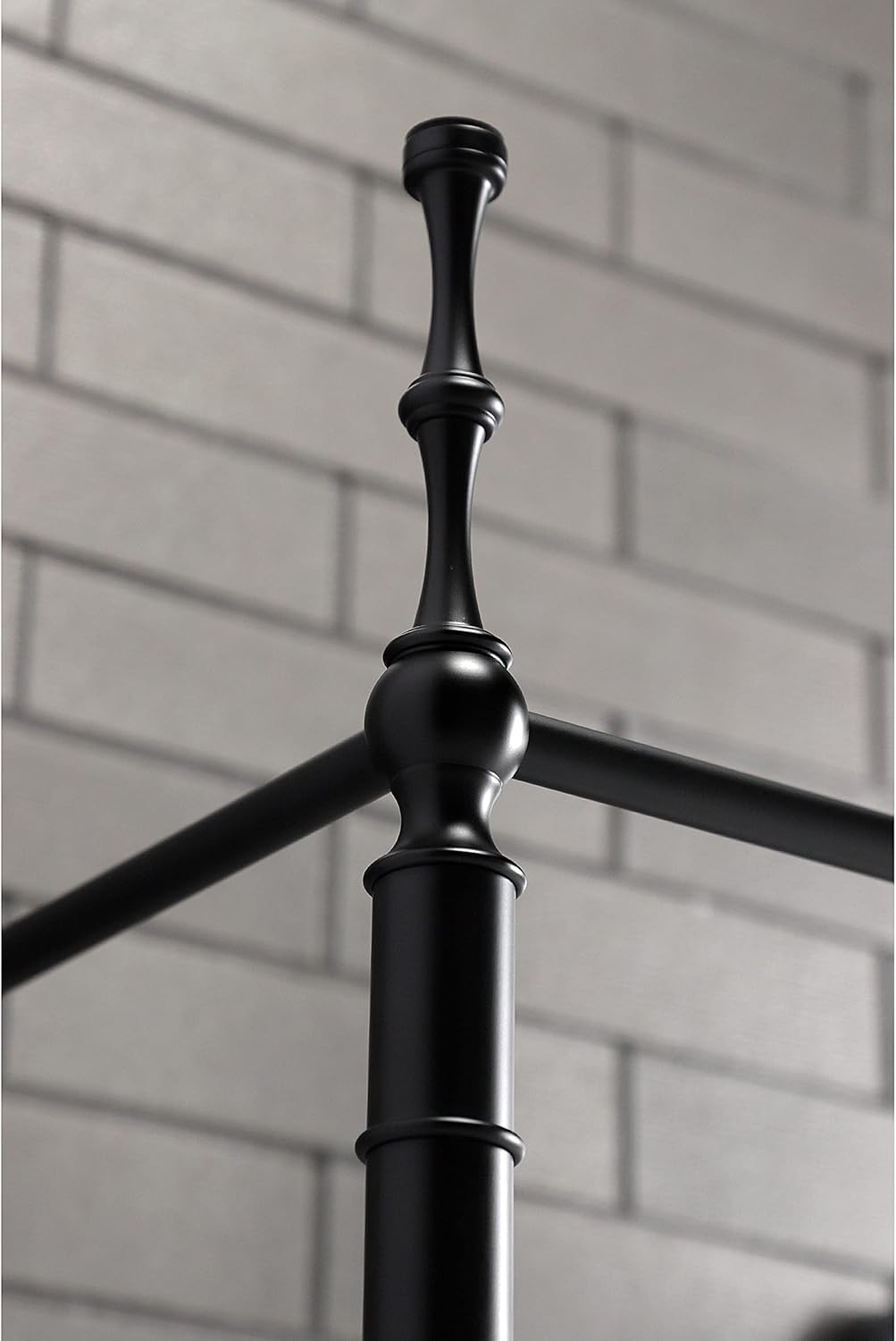 Kingston Brass VPB33220 Edwardian Brass Console Sink Legs, Matte Black