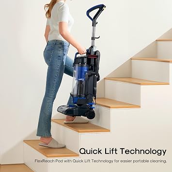 Eureka Upright Vacuum Cleaners, PowerSpeed Lightweight, NEU280