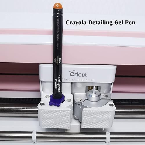 Miniatura 6 de Juego de 8 adaptadores de bolígrafomarcador compatible con Cricut (Explore Air, Air 2, Air 3, y Maker, Maker 3), adaptador de bolígrafo compatible