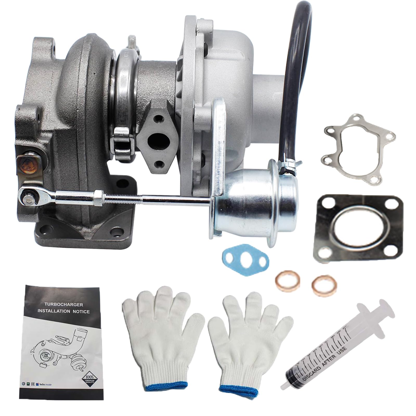 TOPAZ RHF4-46001P8 Turbocharger Turbo Compatible with SHIBAURA Tractor ST445 2.2L N844L 2389349