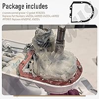 Vista 3 de Grasa de grado alimenticio de 4 onzas para batidoras de pie de cocina, fabricada con junta 4162324-9709511, para batidora de pie de cocina