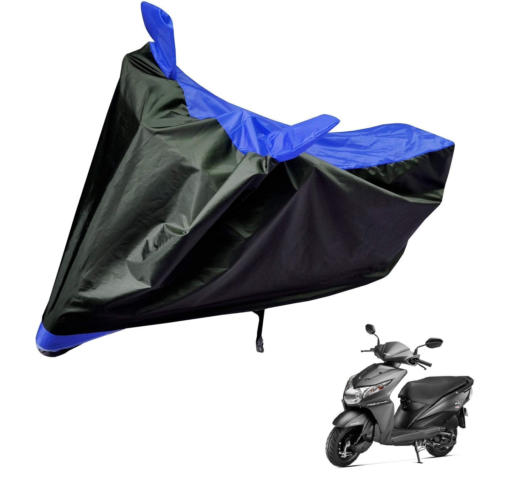 Auto Hub Dio Bike Cover Waterproof Original/Dio Cover Waterproof/Dio Bike Cover/Bike Cover Dio Waterproof/Dio Body Cover/Bike Body Cover Dio (Black, Blue Look) (B074KG8KSG) Amazon Price History, Amazon Price Tracker