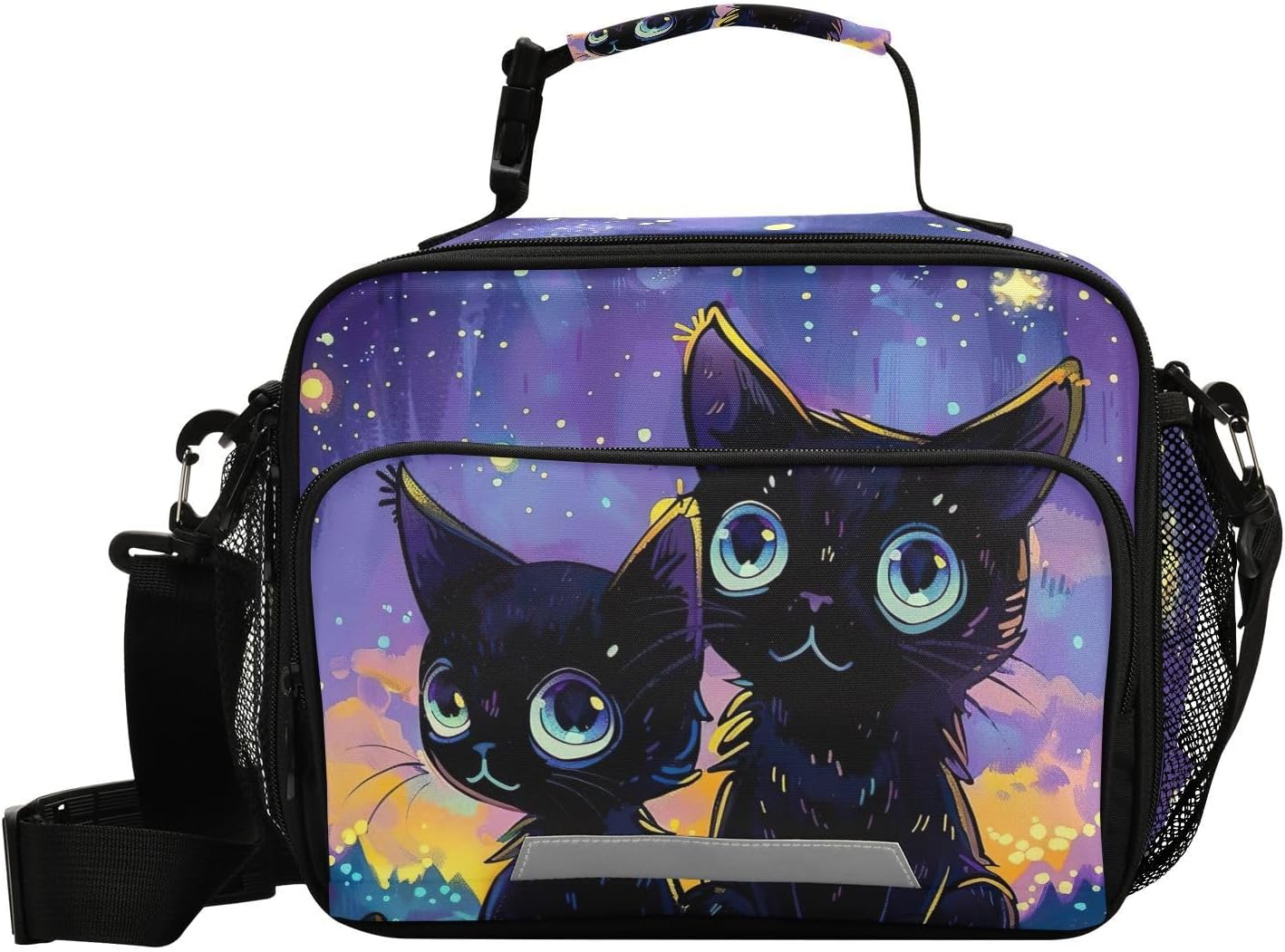 Cat Lunch Bag Kids Reusable Insulated Lunch Box for Girl Boy Lunch Tote Bags Cooler Bags Lunchbox for School Work Picnic 21343606