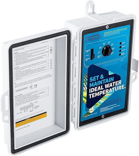 Miniatura 9 de Reemplazo para Hayward Goldline GL-235 AquaSolar - Controlador solar de temperatura diferencial para piscina, spa y jacuzzi, salida de 1224 VCA y