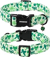 Vista 41 de DOGWONG Collar de perro de San Valentín, collar de perro con estampado de corazones para perros grandes, lindos collares de primavera, hembra