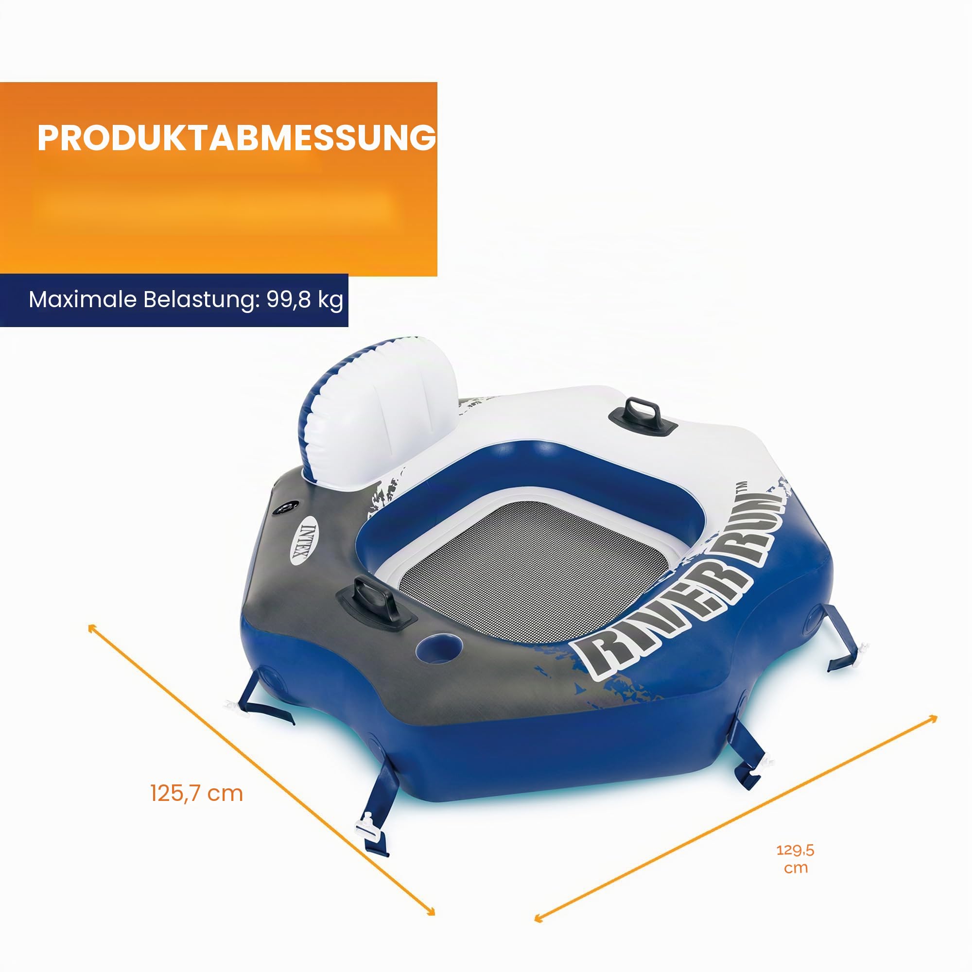 INTEX River Run Inflatable Floating Lounge