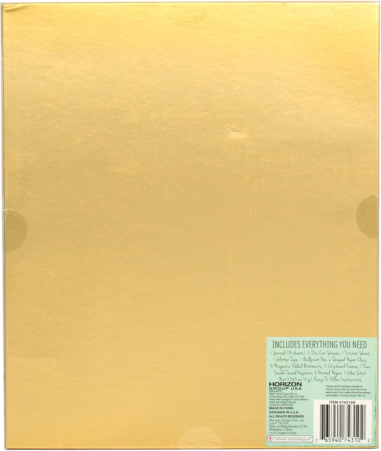 STMT D.I.Y.Journal Set, Stationary Kit with Notebook for Writing and Drawing, DIY for Girls Ages 8+, Dreamers Become Doers