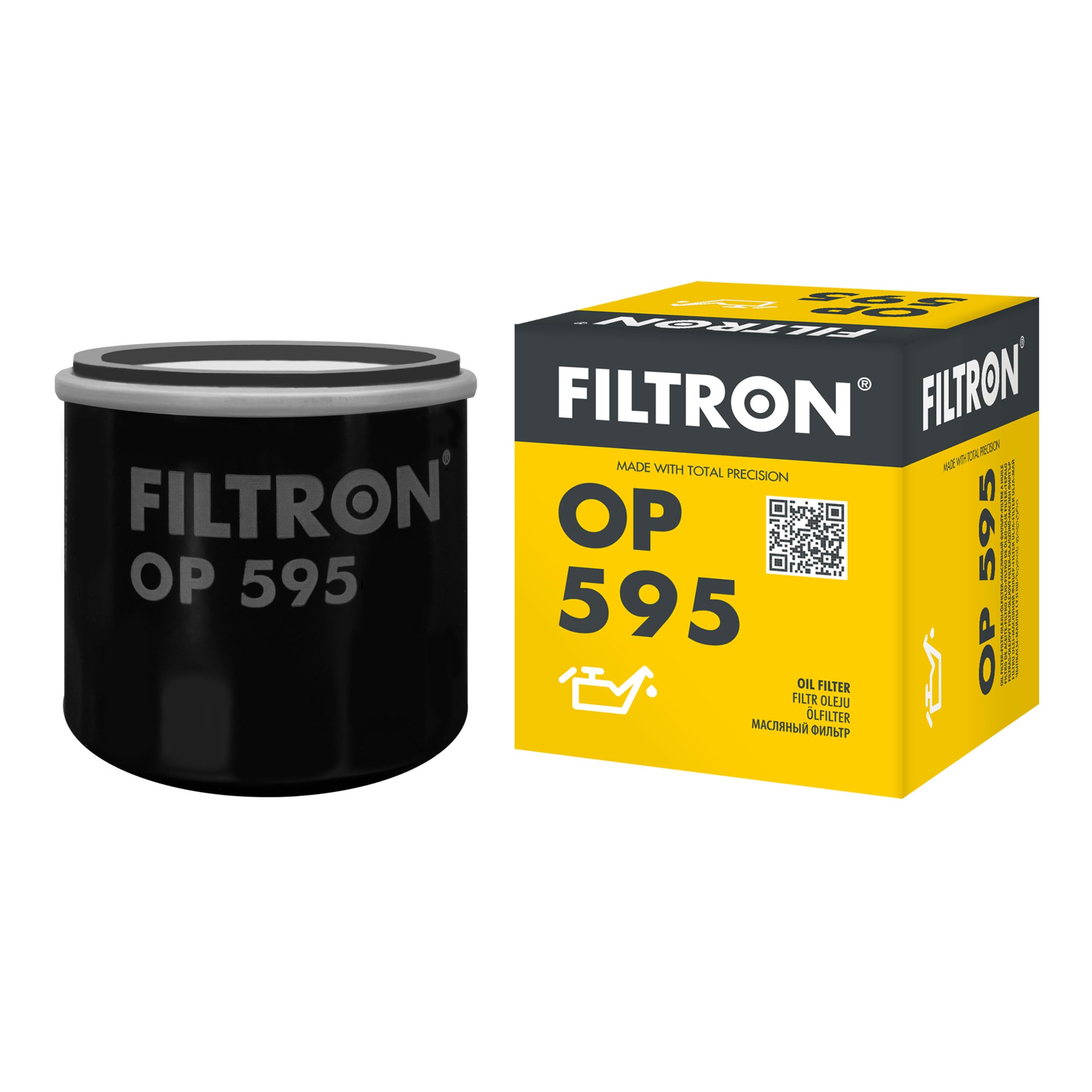 FILTRON OP 595 Filtr olejowy - do SAMOCHODY OSOBOWE + DOSTAWCZE