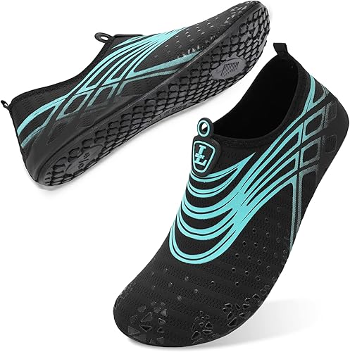 Miniatura 2 de L-RUN - Calcetines acuáticos para mujer y hombre, para correr, bucear, surfear, nadar, playa, yoga, de secado rápido