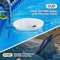 Vista 7 de Paquete de 100 calcetines de piscina para filtros de piscina, filtros de cestas y desnatadores para filtrar desechos y hojas, sistema de filtro