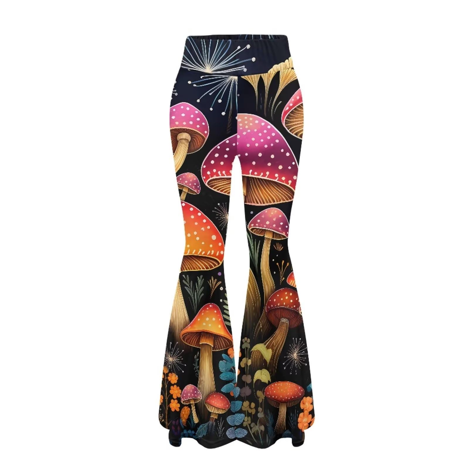 Amzbeauty Flare Pants for Girls Teens Womens Casual Bootleg Yoga Pants