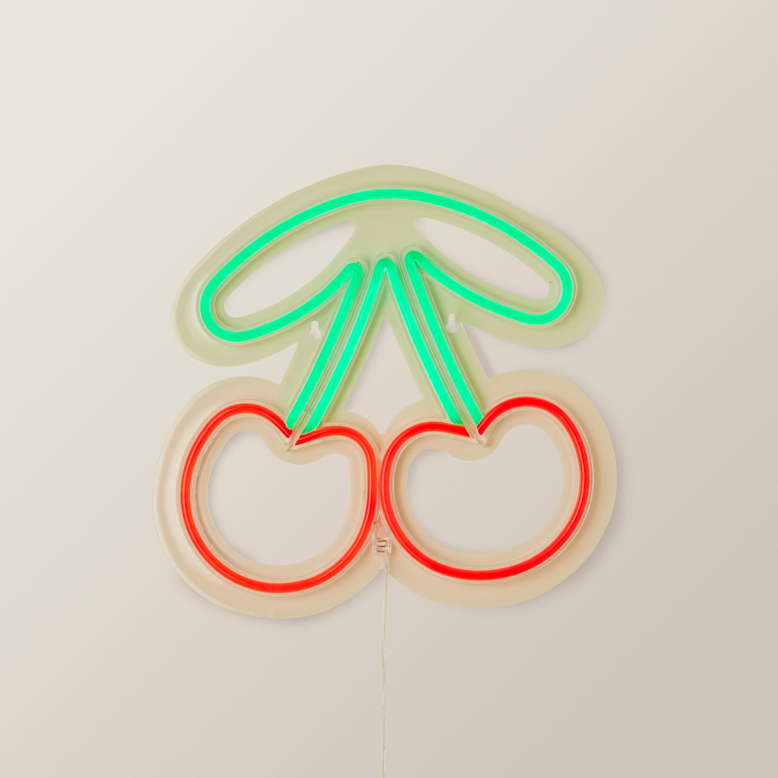 ValueLights | Neon Sign Cherries Style Novelty Wall Light | Wall Lights, Home Décor & Improvement Essential