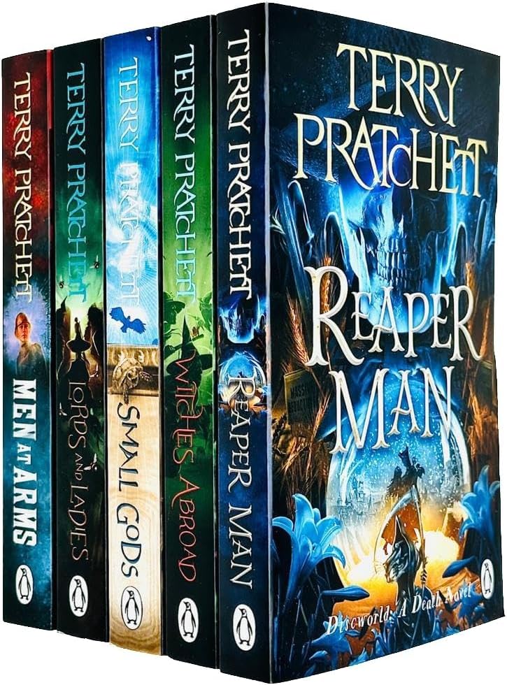 Terry pratchett Discworld novels Series 3 :5 books collection set