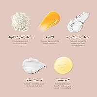 Vista 3 de Jouer Skin Barrier Cream - Crema hidratante reparadora de barrera cutánea - Crema hidratante de ácido hialurónico DD - Crema antiarrugas - Crema