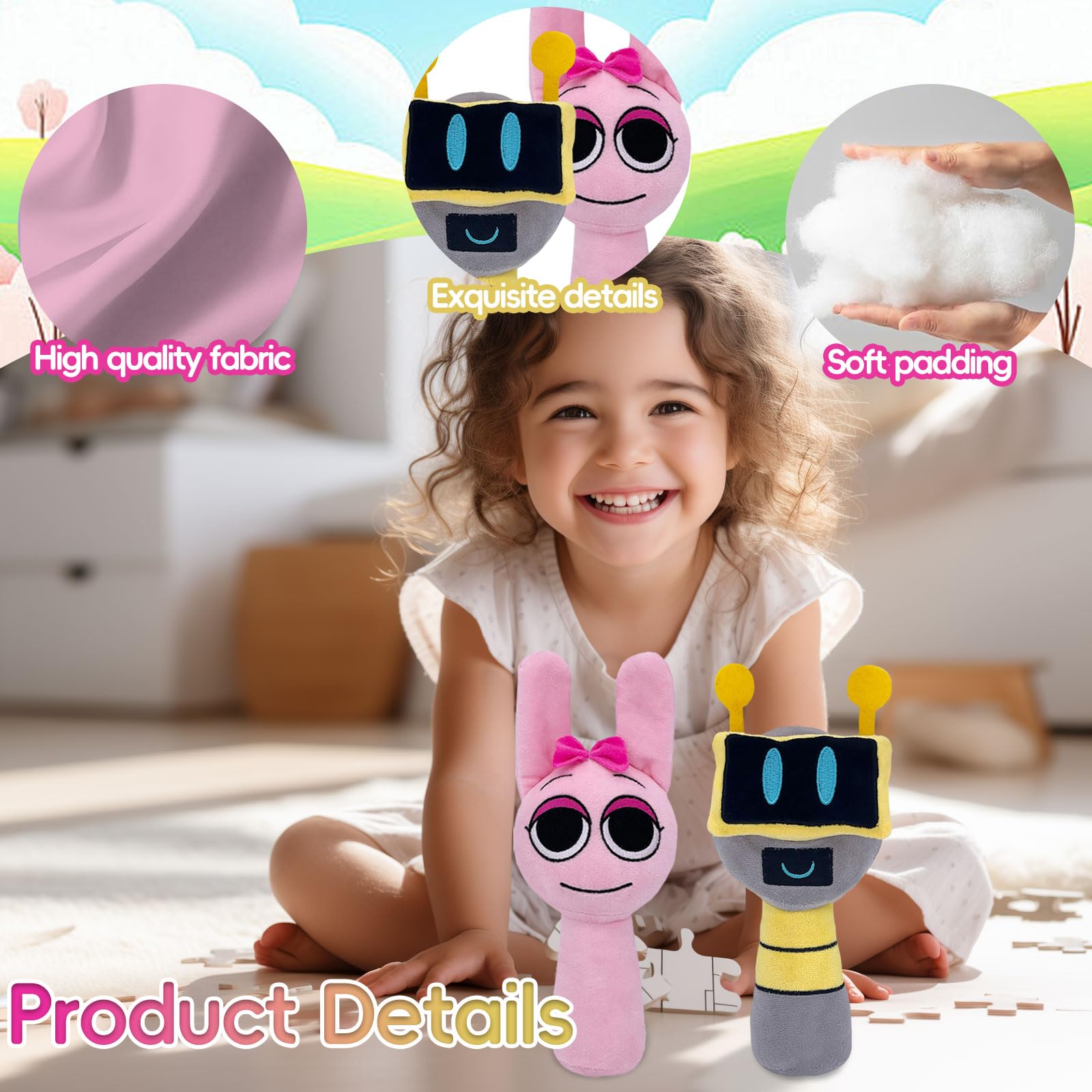 SYSYSYYASNL Peluche Divertente, Peluche Per Fan Di Giochi, Plushies Miglior Regalo per Bambini e Fan
