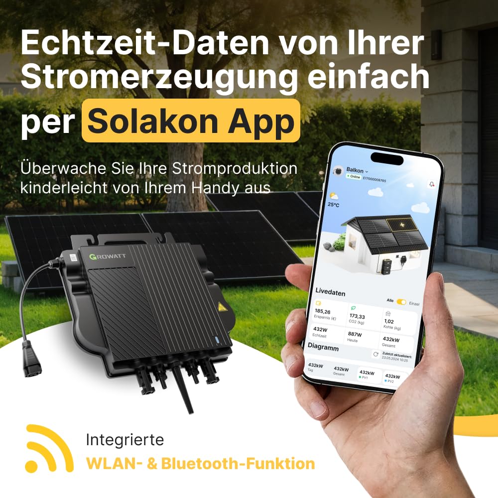 Solakon® PowerTracker IR Smart Meter - Optischer IR-Energiezähler für die Solakon ONE Speicher - Echtzeit-Messung des Netzverbrauchs - Zero-Feed-In-Steuerung für Balkonkraftwerke