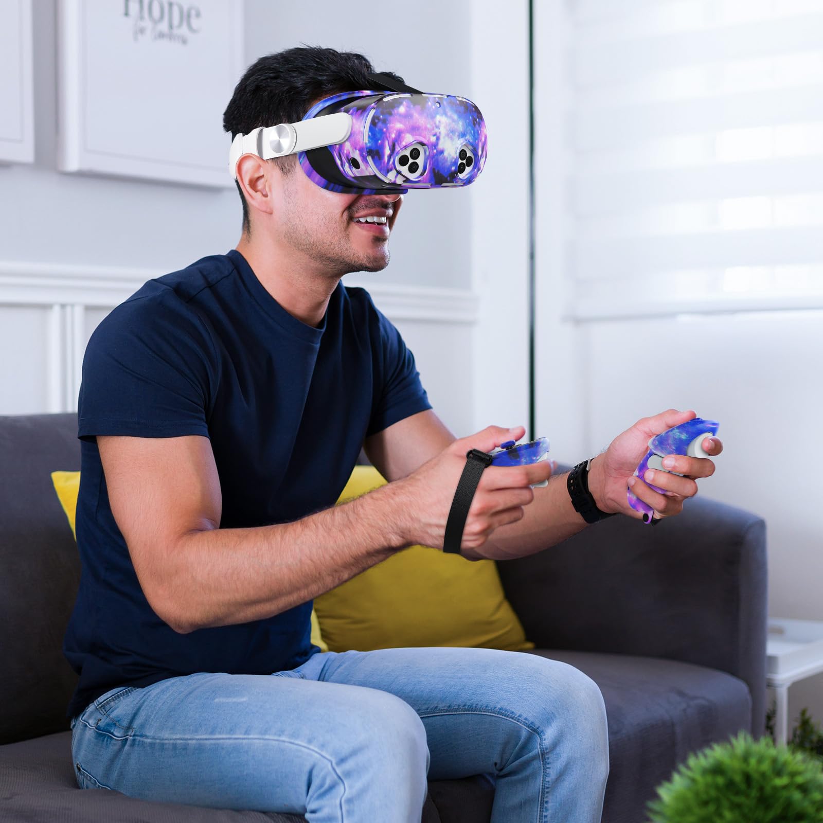 Amazon.com: Silicone Cover Set Compatible with Meta/Oculus Quest