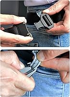 Vista 8 de Llavero táctico militar para hombres, mosquetón de liberación rápida, llaveros EDC Gear con anillo de acero inoxidable