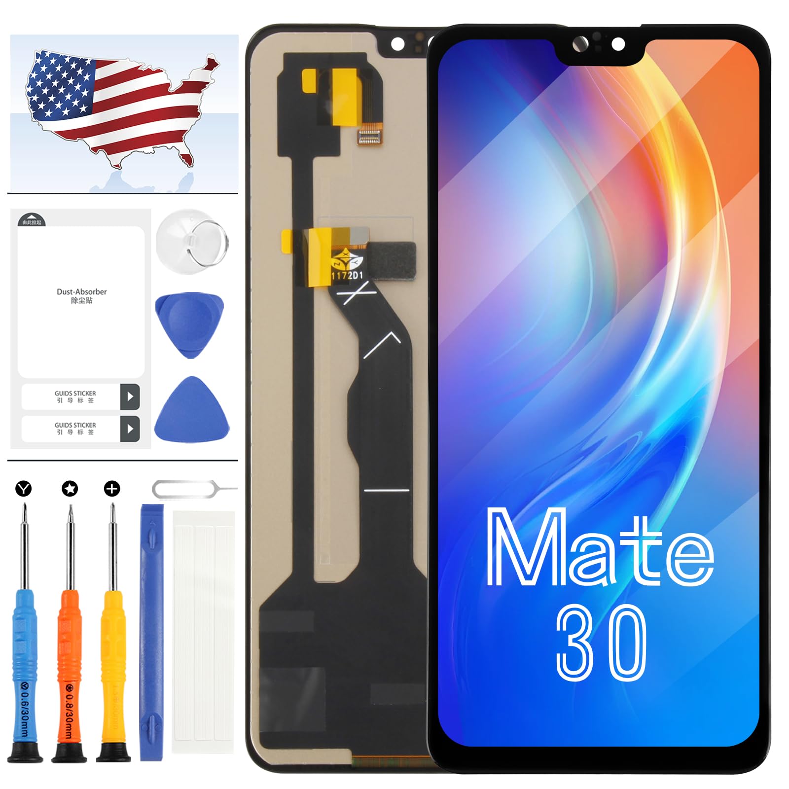 Amazon.com: for Huawei Mate 30 Screen Replacement TAS-L09 TAS-L29
