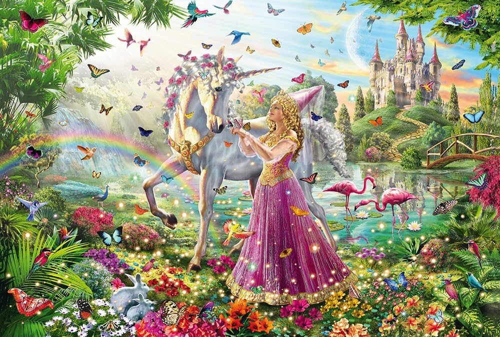 Schmidt Spiele "Beautiful Fairy in the Magical Wood Puzzle (200 Piece)