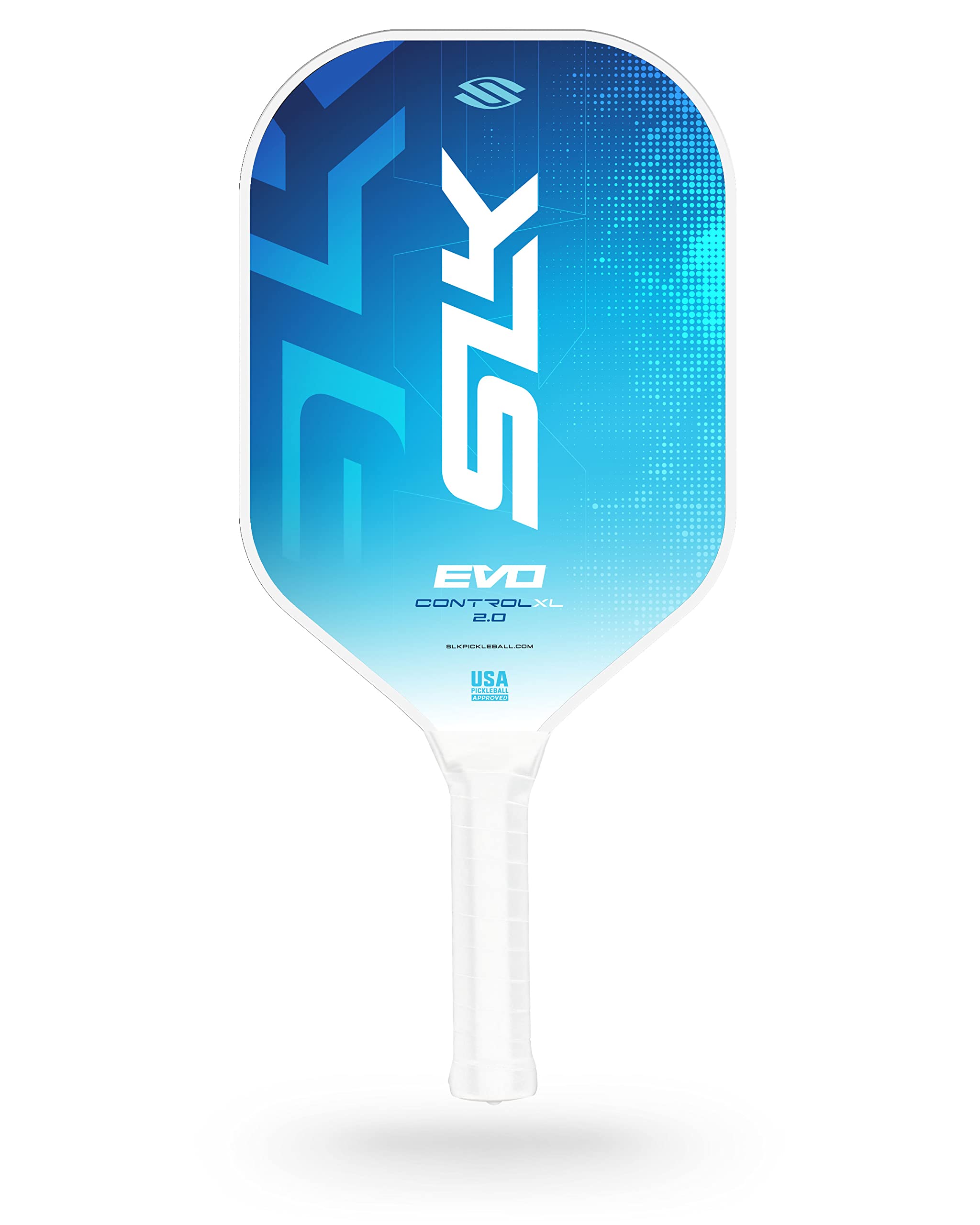 SLK by Selkirk 2024 Pickleball Paddle | Evo Power, Hybrid & Control | Fiberglass and Carbon Fiber With SpinFlex Surface
