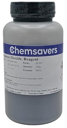 Manganese Dioxide, Reagent, 99.8%, 500g