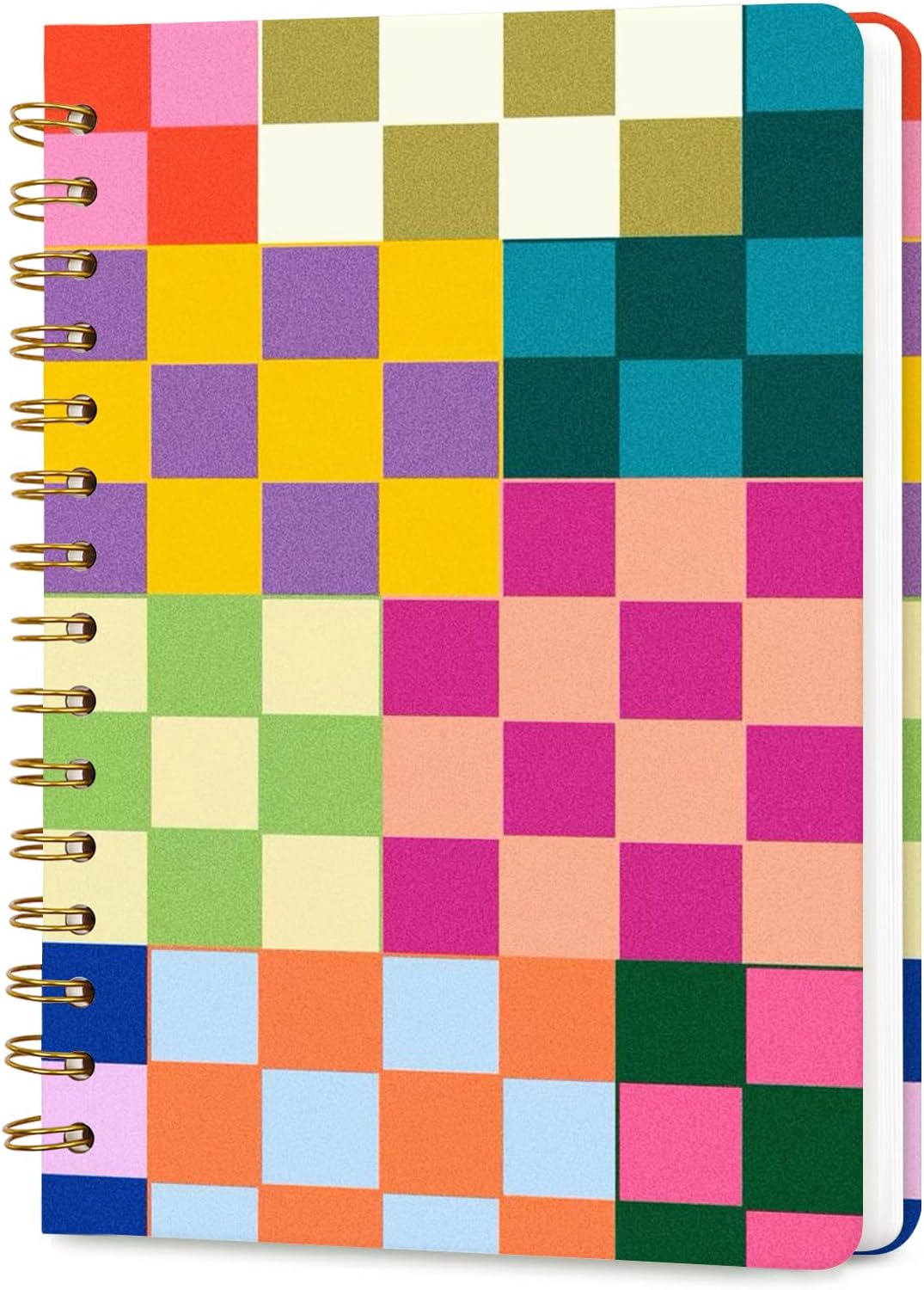 Lined Spiral Journal Notebook for Work A5, 160 Pages, Lattice