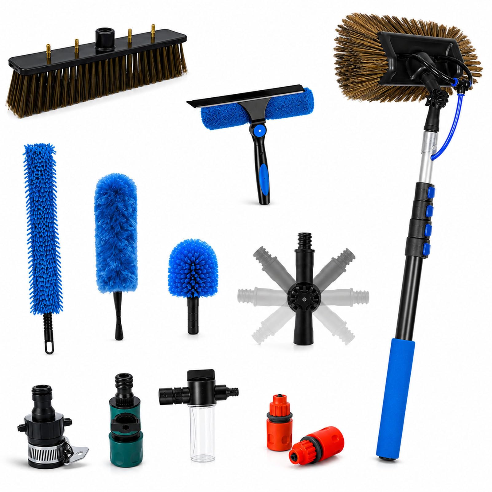 PioMue High Reach Water Fed Brush Kit 7.2m/24FT