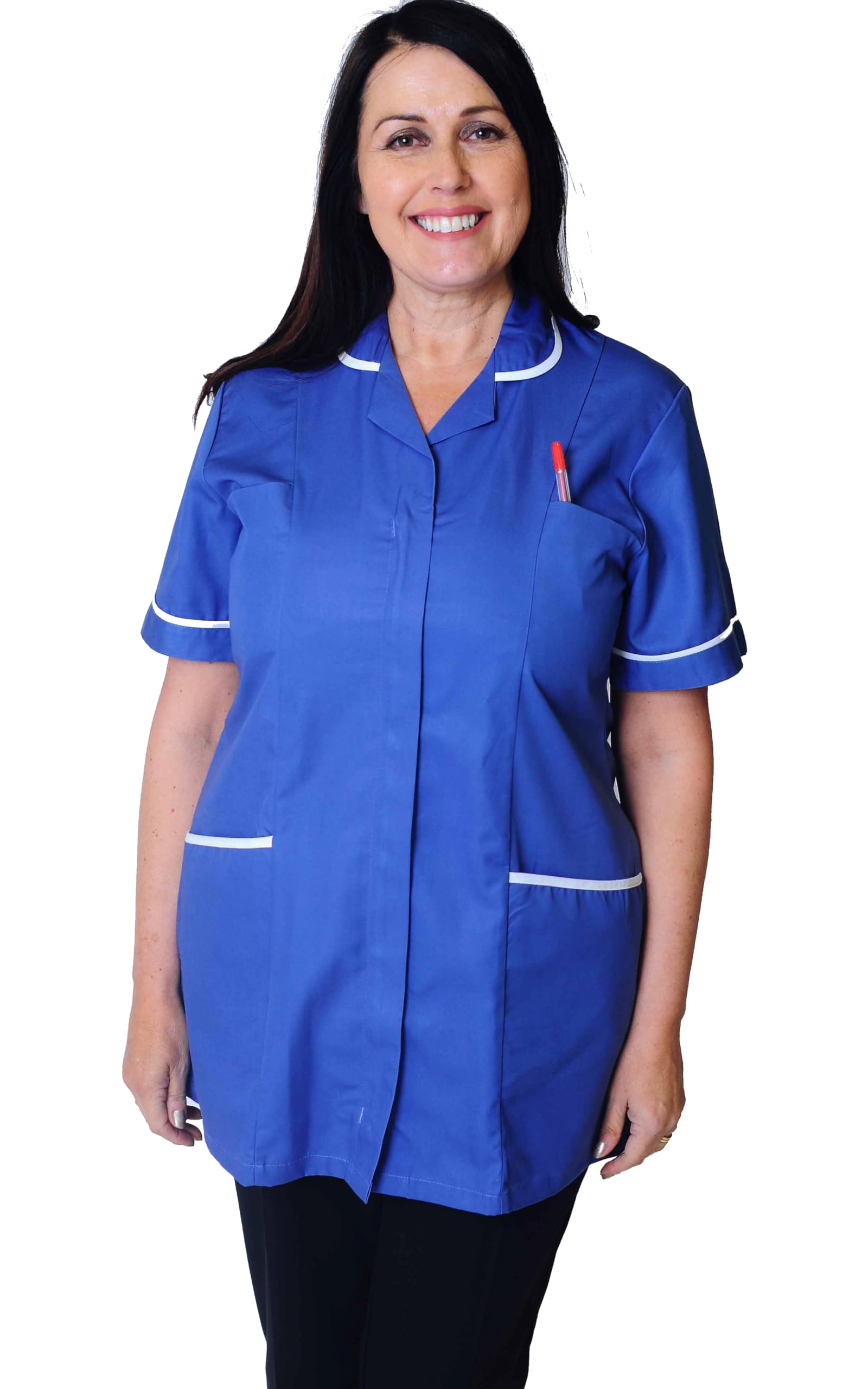 Skywear T66 Healthcare and Beauty Tunics Woman Girls Ladies Tops Office Uniform Shirts in Multicolors — view 23
