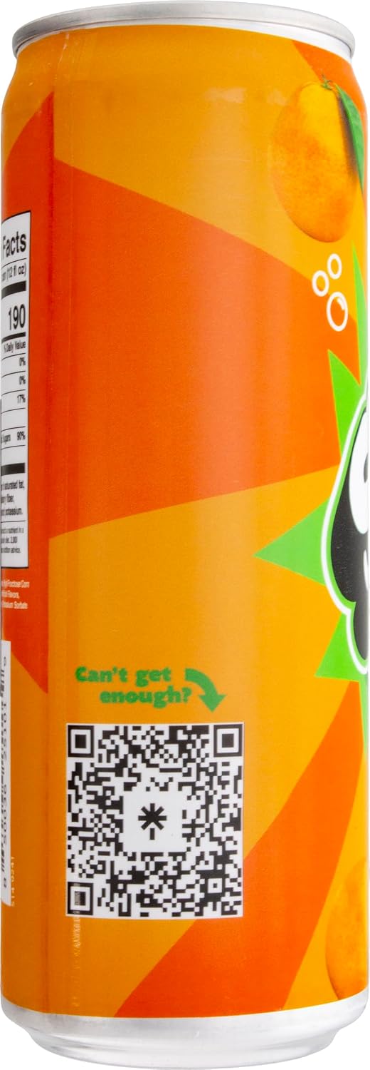 Shonen Orange Crème Soda 12 fl oz (Pack of 12)