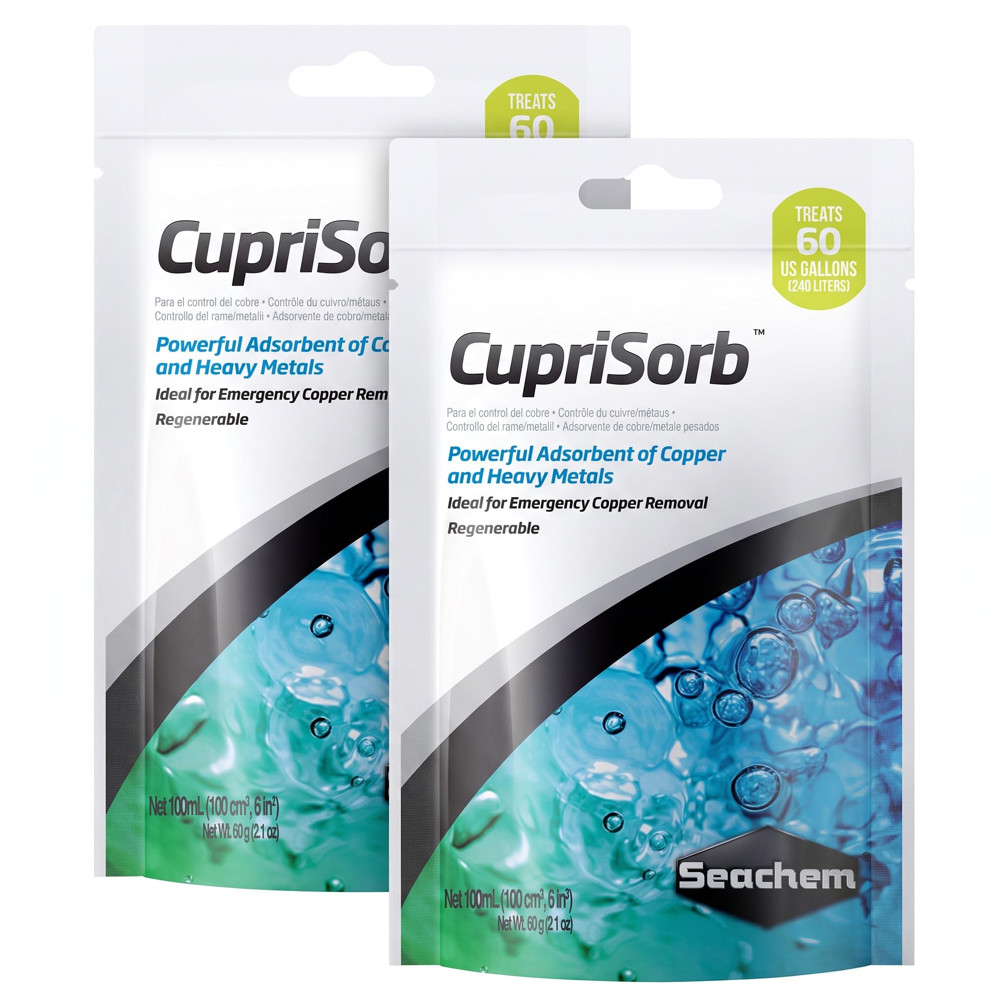 Seachem Cuprisorb 100ml (Pack of 2)