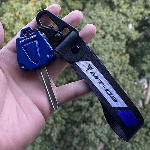 Miniatura 5 de MOWOK Para Yamaha MT03 MT-03 MT 03 2014-2021 2022 Accesorios de motocicleta Funda para llave y llavero de insignia