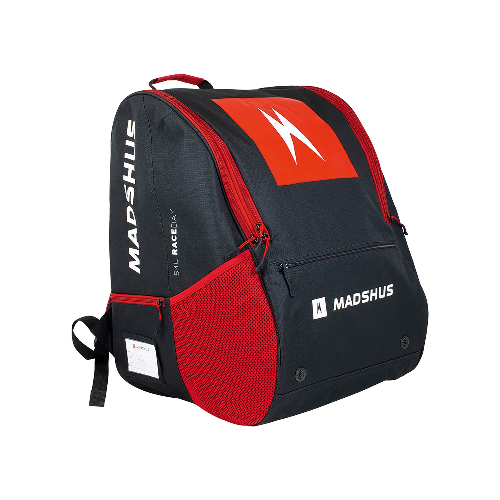 K2 Madshus Unisex – Erwachsene Rucksack Race Day Backpack 54l — Black - red — 18F4509
