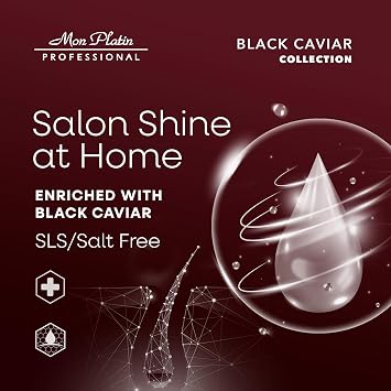 Total Volume Hair Cream for Curly Hair, Hydrating Formula with Black Caviar and Peach Extract, Sunflower & Cotton Oils, Anti-Frizz, Curl Enhancer for Volume Control, 400 ml