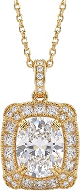 VACRONA Gold Pendant Necklaces for Women
