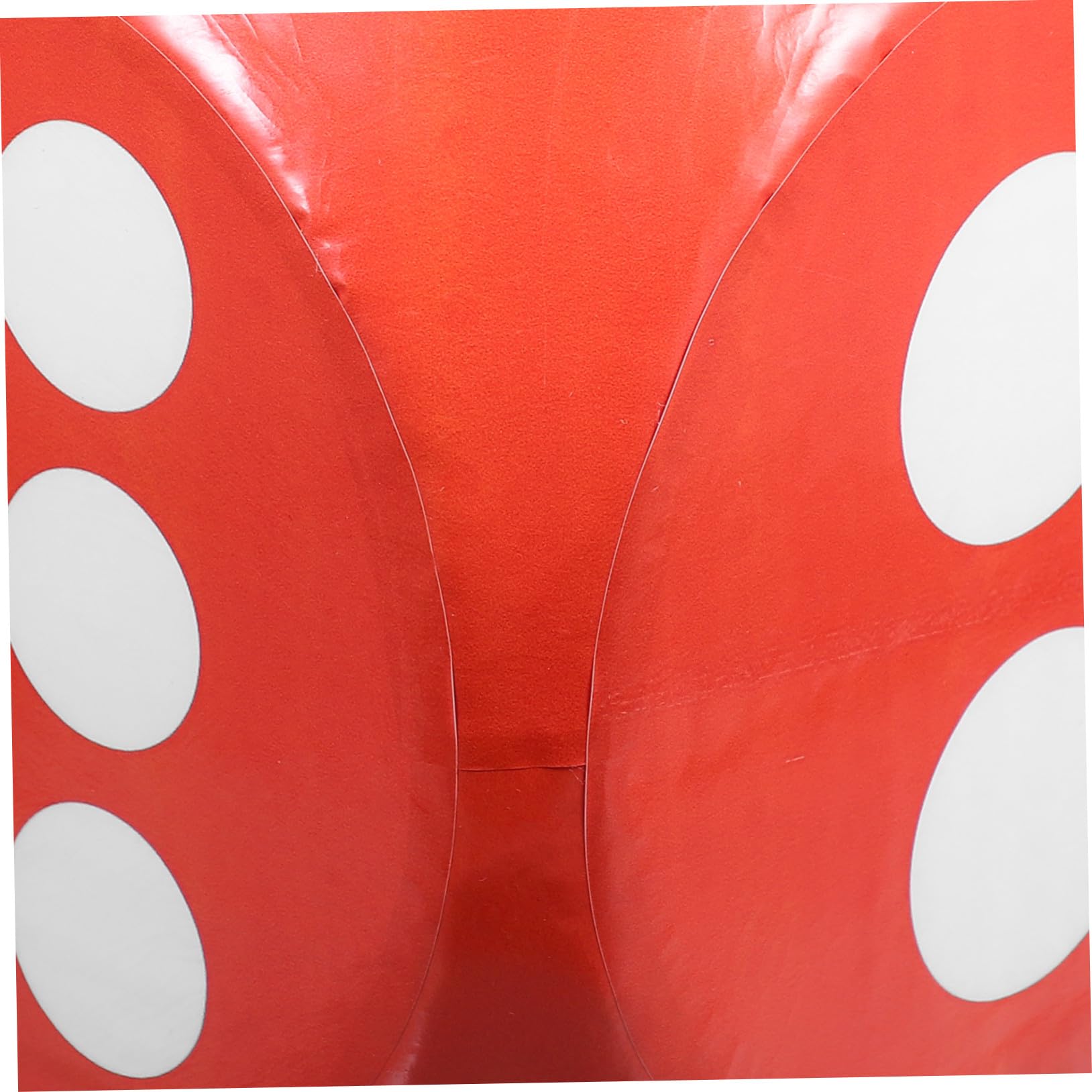 Beaupretty Dados de Espuma Grandes para Juego y Entretenimiento, Fáciles de Manipular, Material de Espuma Naranja, Adecuado para Decoración y Fiesta Ktv