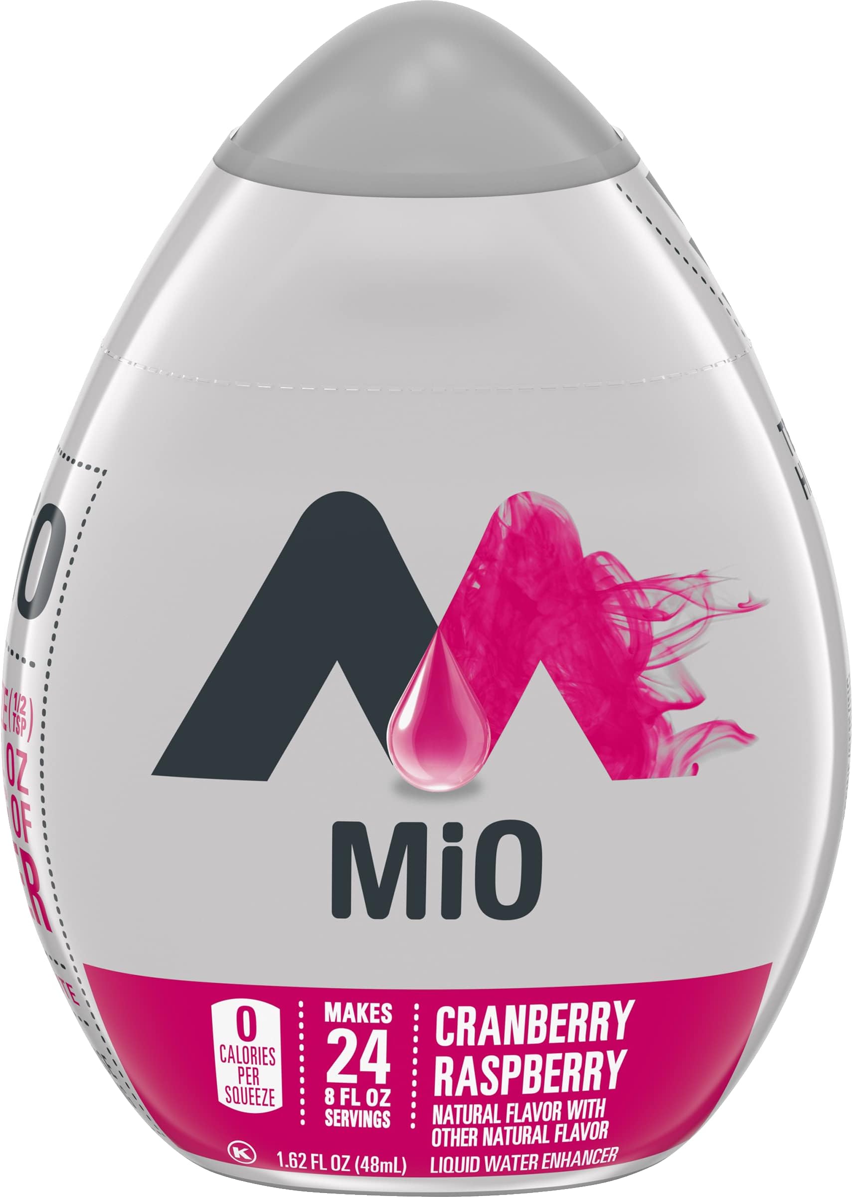 Liquid Water Enhancer, Cranberry Raspberry, 1.62 oz. (Pack of 12)