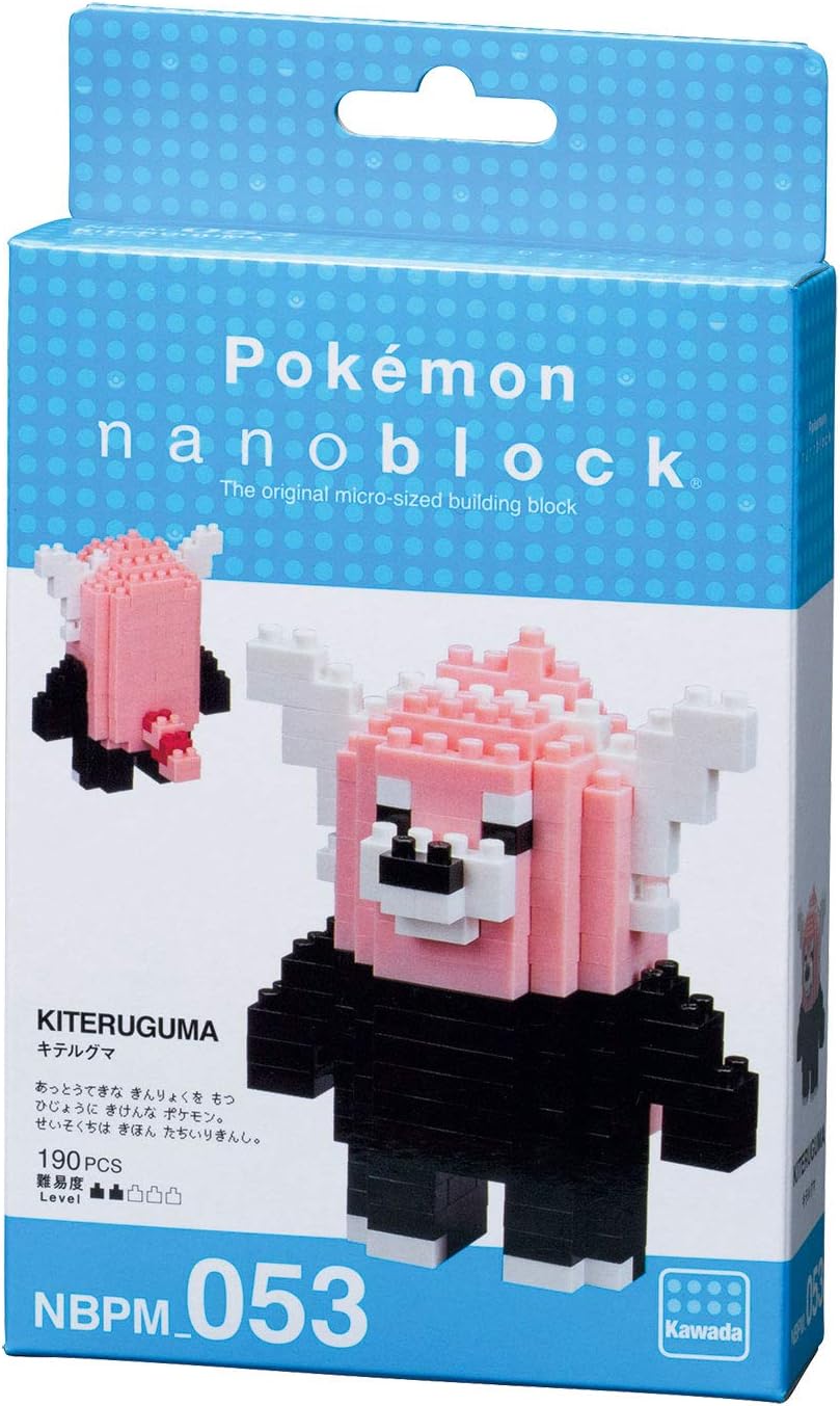 Nanoblock - Pokemon - Bewear, Nanoblock Pokemon Series