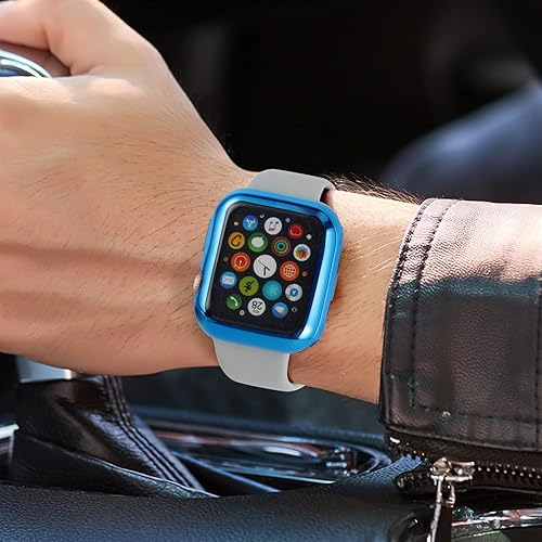 Vista 13 de ORIbox Funda ultradelgada compatible con Apple Watch Series 3 y Apple Watch Series 2, TPU HD, funda protectora completa resistente a los arañazos