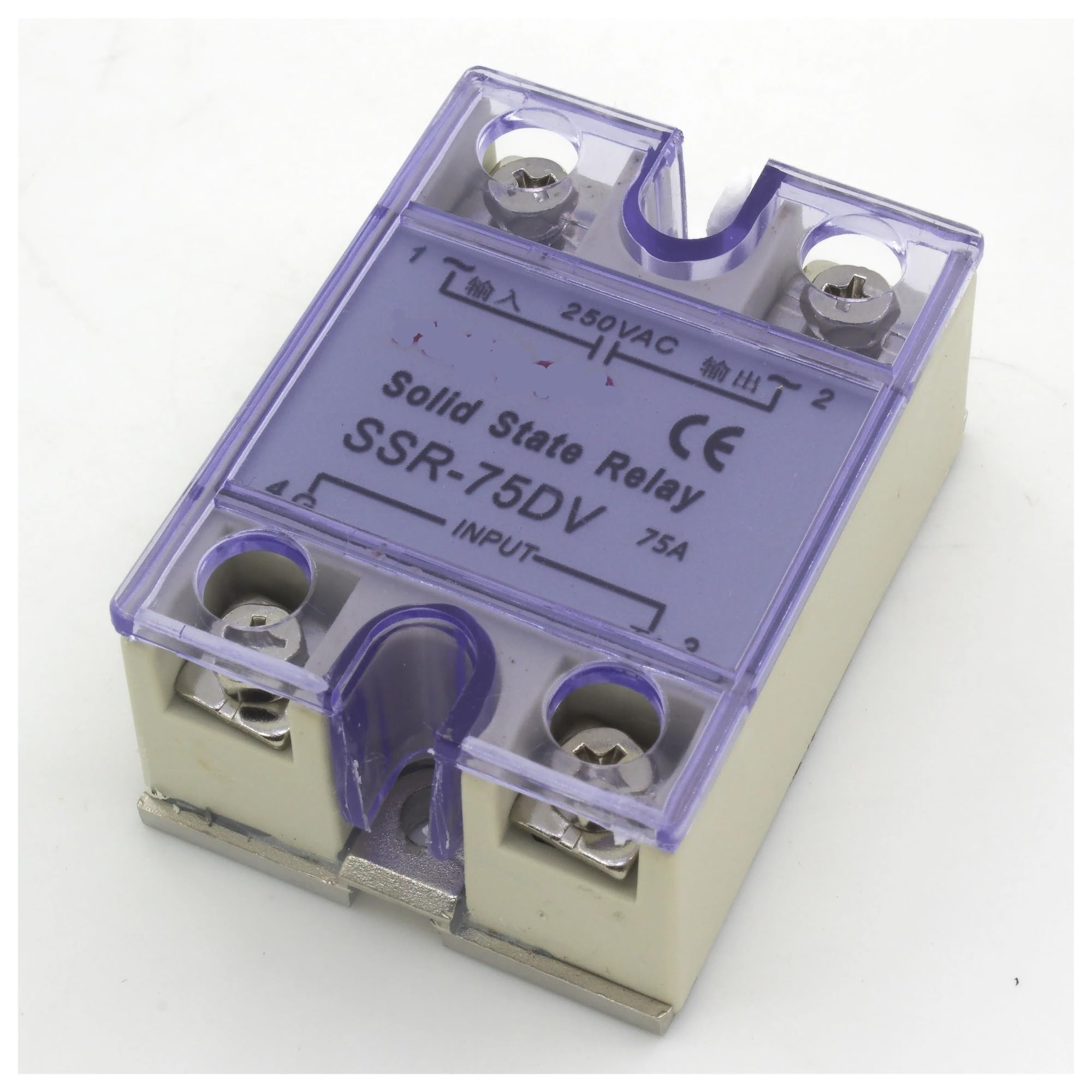 Ltrajuynh One Color Ssr-75Dv 75A Solid State Voltage Regulator 75Dv Ssr Special For Scr