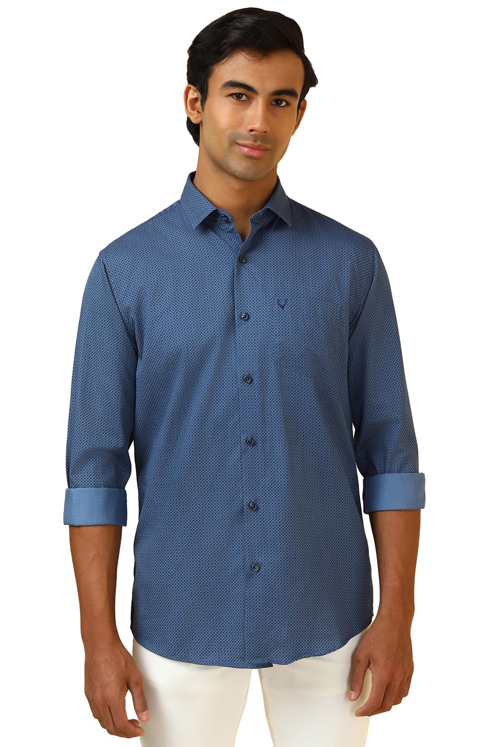 allen solly Men's Regular Fit Printed Formal Shirt-picture-22