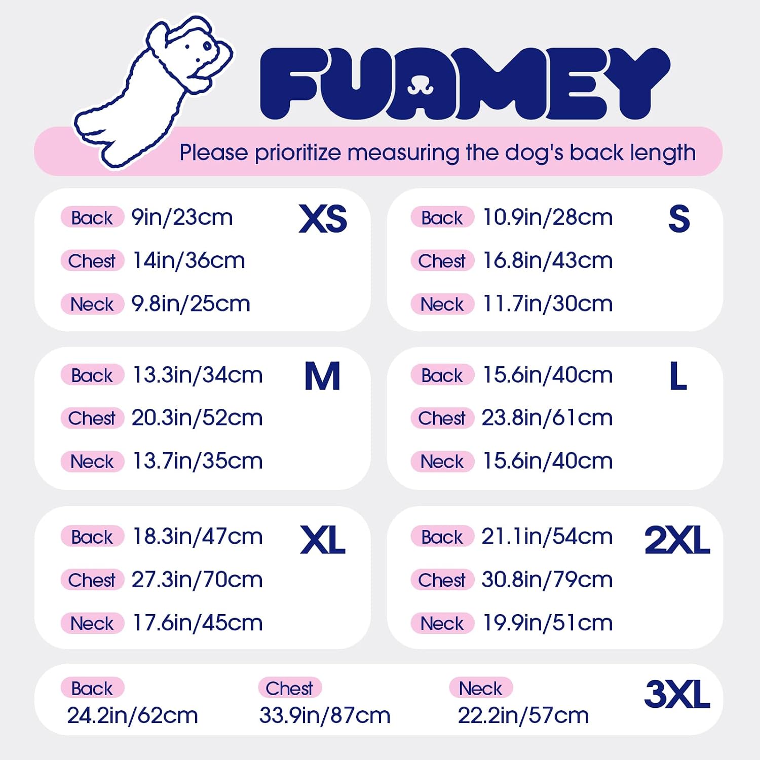 FUAMEY Dog Pajamas & Recovery Suit with Back Zipper,4-Leg Full Body Surgical Suit for Dogs,Dog Post-Surgery Wound Protection to Prevent Licking,Dogs Onesie for Shedding Control Extra Large Blue XL