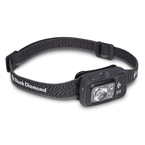 Miniatura 8 de BLACK DIAMOND Spot 400-R - Linterna frontal LED recargable, impermeable y regulable para camping, senderismo, correr, caza, trabajo con modo de luz