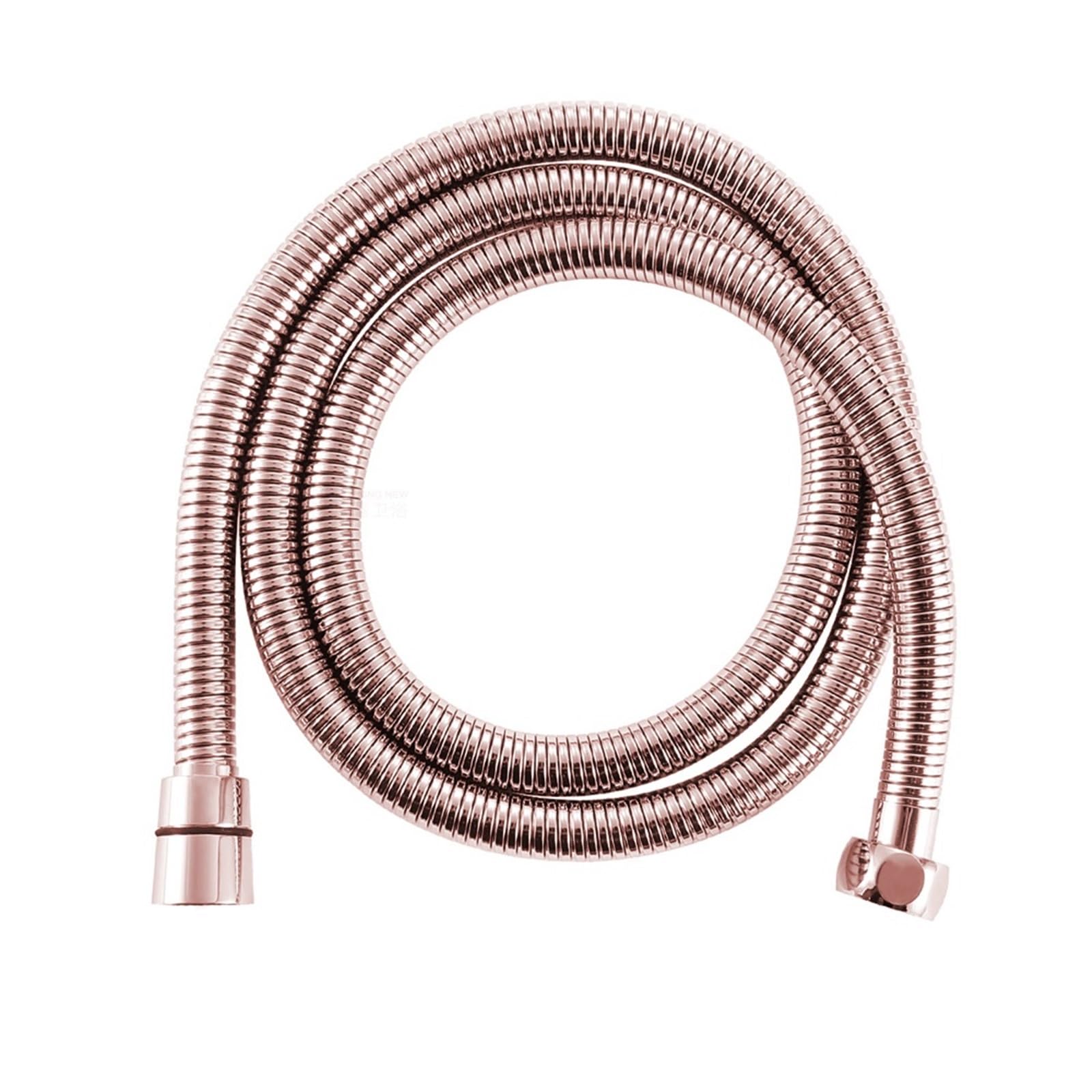 Poasdjdc Color7 Shower Hose Stainless Steel Corrugated Pipes Multicolor 120-180Cm Shower Bidet Sprayer Replacement(,180Cm)